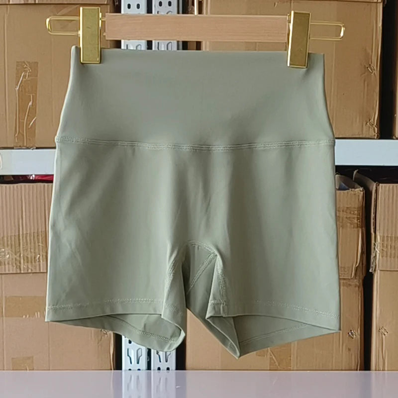 TJ Performance Women's Yoga Fitness Shorts Running Cycling Women's Leggings Quick Dry Breathable High-Waisted Yoga Shorts