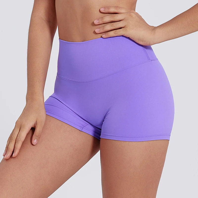 TJ Performance Women's Yoga Fitness Shorts Running Cycling Women's Leggings Quick Dry Breathable High-Waisted Yoga Shorts