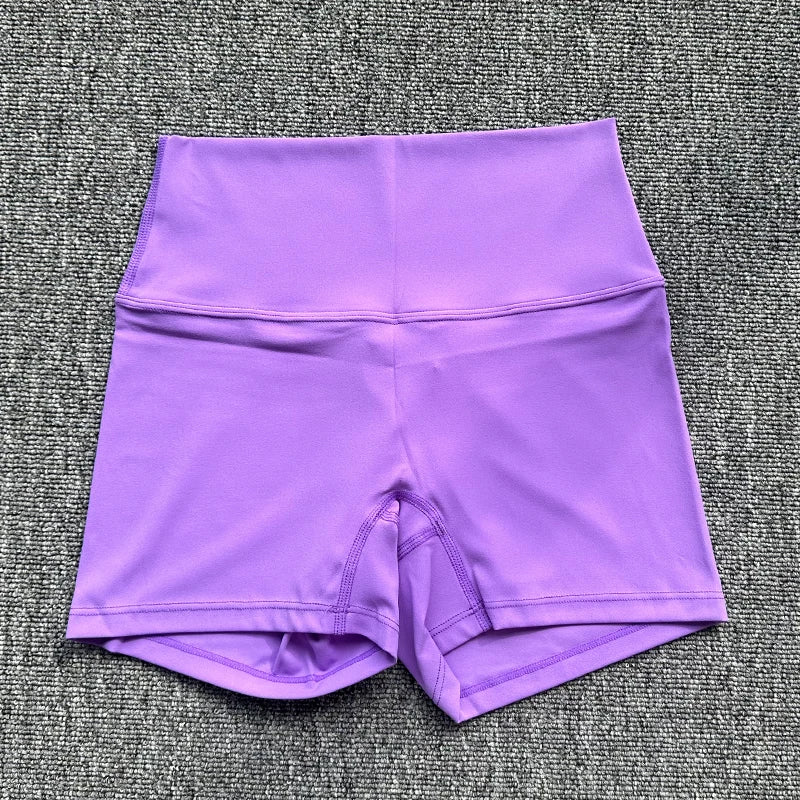 TJ Performance Women's Yoga Fitness Shorts Running Cycling Women's Leggings Quick Dry Breathable High-Waisted Yoga Shorts