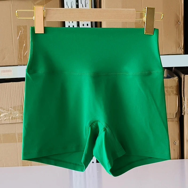 TJ Performance Women's Yoga Fitness Shorts Running Cycling Women's Leggings Quick Dry Breathable High-Waisted Yoga Shorts