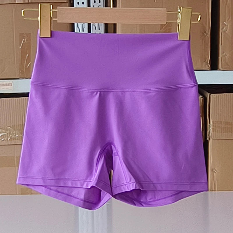 TJ Performance Women's Yoga Fitness Shorts Running Cycling Women's Leggings Quick Dry Breathable High-Waisted Yoga Shorts