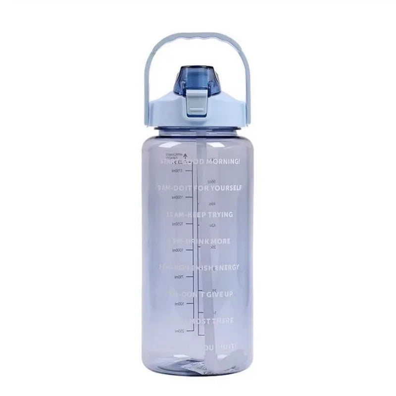 TJ Performance™ Pro Training Water Bottle – 2L Time Marker