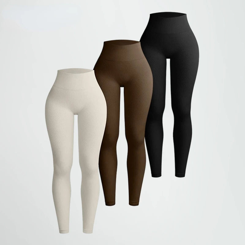 Women's High-Waist Seamless Yoga & Training Leggings