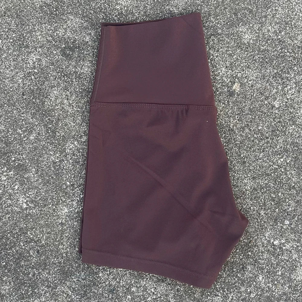 TJ Performance Women's Yoga Fitness Shorts Running Cycling Women's Leggings Quick Dry Breathable High-Waisted Yoga Shorts