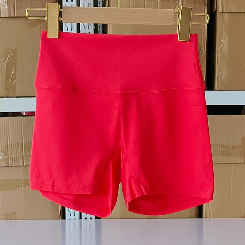 TJ Performance Women's Yoga Fitness Shorts Running Cycling Women's Leggings Quick Dry Breathable High-Waisted Yoga Shorts