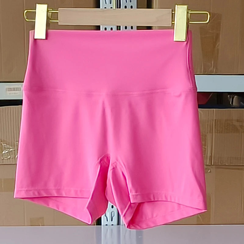 TJ Performance Women's Yoga Fitness Shorts Running Cycling Women's Leggings Quick Dry Breathable High-Waisted Yoga Shorts